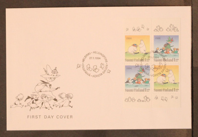 # 23372 # V - 24 - Muumit FDC - 1994