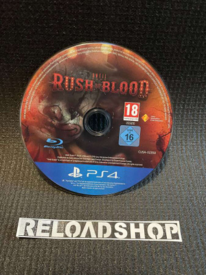 Until Dawn Rush of Blood - DISC PS4