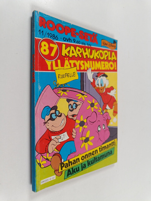 Walt Disney : Roope-setä 11/1986