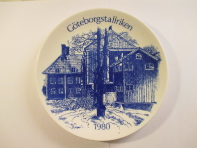 Gustavsberg -Göteborgs-Tallriken 1980 seinätaulu.