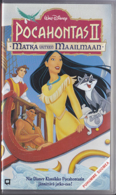 Pocahontas II Matka uuteen maailmaan (Disney) VHS