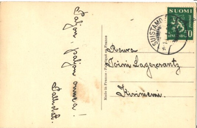 SUISTAMO-KIVINIEMI RUUSUKORTTI