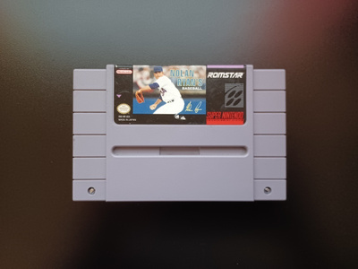 SNES: Nolan Ryan's Baseball (L, USA)