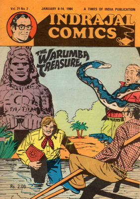 Indrajal Comics Vol.21 No.2 "The Warumba Treasure"