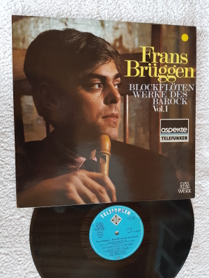 Frans Brüggen  – Blockflötenwerke Des Barock LP