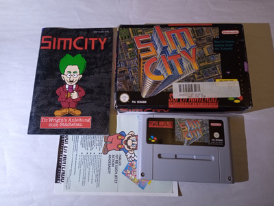 Snes Sim City Cib Noe