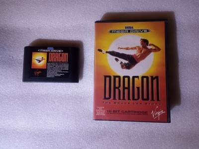 Sega Mega Drive Dragon The Bruce Lee Story