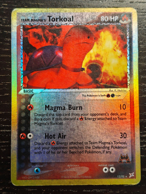 Torkoal 12/95 Team Magma Reverse-Holo