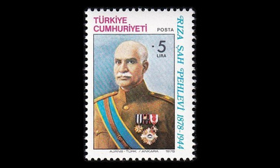 Turkki 2445 ** Shaahi Reza Pahlevin syntymä 100v (1978)
