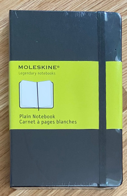 Pieni Moleskine muistikirja