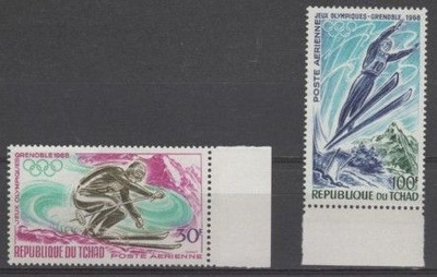 (S0203) CHAD, 1968 (Winter Olympic Games). MNH**