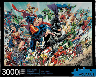 DC COMICS CAST 3000 PUZZLE	(24 354)	palapeli 82cm x 115cm		C