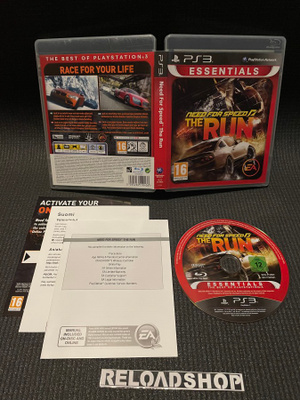 Need for Speed The Run - ESSENTIALS - NORDIC PS3 - CiB