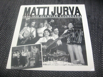 LP - Matti Jurva - 1936-1939 Olympian kuumeessa