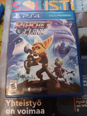 PS4 Ratchet & Clank videopeli