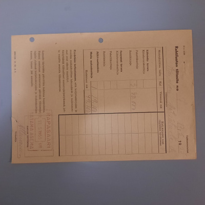 VR Rapasaari satama asema -55 Lappeenranta, rahtiluotto