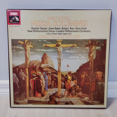 Beethoven -Missa Solemnis - Giulini LP boxi