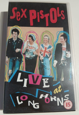 VHS Sex Pistols Live At Long Horns