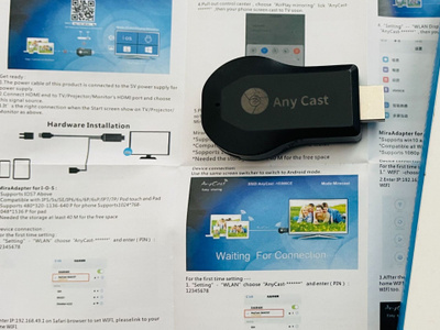 Anycast M2 Plus HDMI Wireless display dongle (Chromecast)