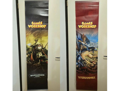Warhammer juliste 150cm x 36cm (2012)