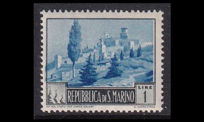 San Marino 409 ** Maisemia 1 L (1949)