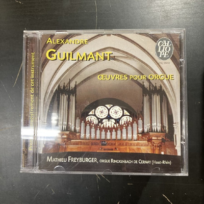 Mathieu Freyburger - Guilmant: Oeuvres Pour Orgue CD