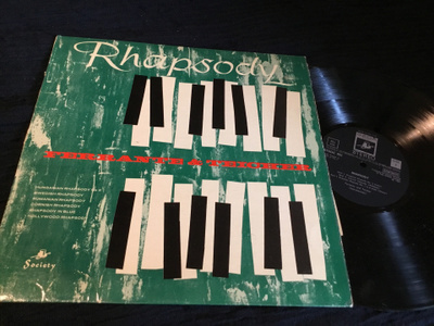 Ferrante & Teicher Rhapsody lp 1964 UK Society Saga