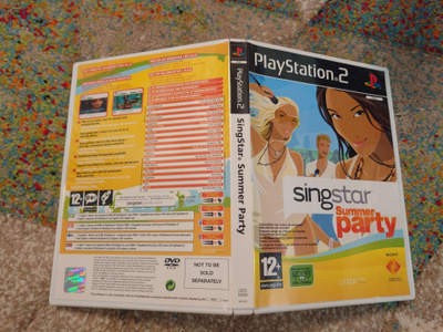 Singstar summer party ps2 cib
