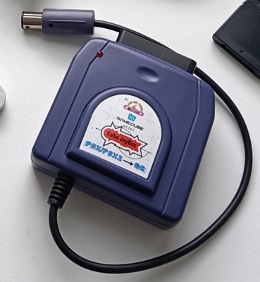 PS1/PS2 ohjain adapteri GameCube:lle