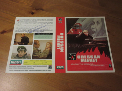 Odessan miehet (R-Video) -kansipaperi VHS FIx