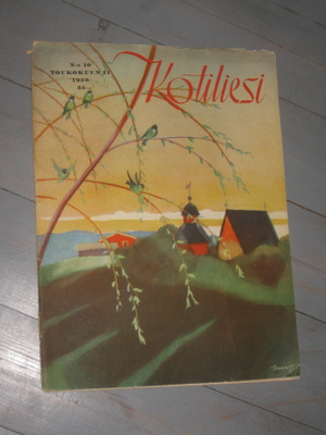 Kotiliesi , toukokuu II / 1950  kansi M. Wendelin