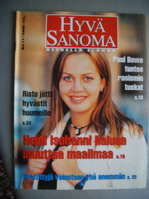 Hyvä Sanoma Nro 11/2000 (17.3)