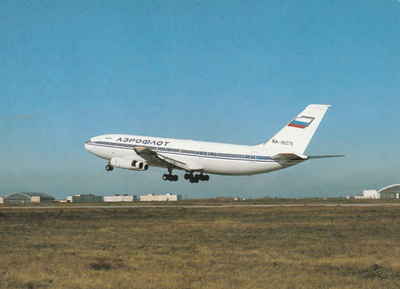 LENTOKONEKORTTI - IL-86