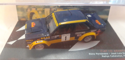 Fiat 131 1 43 Fernandez Katalonia 1979