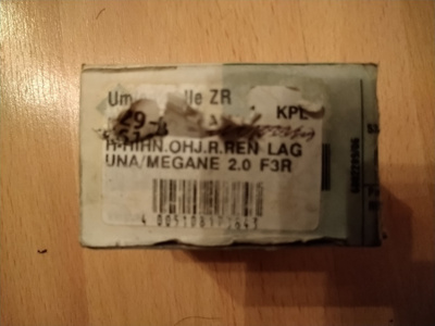 RENAULT 1.8 ja 2.0 hammashihnan ohjainrulla INA 532021810