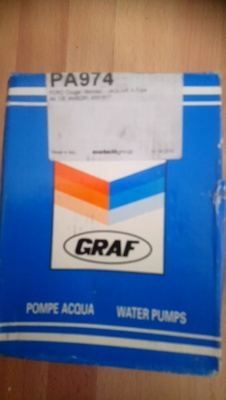 FORD Cougar, Mondeo, JAGUAR X-Type V6 Vesipumppu GRAF PA974