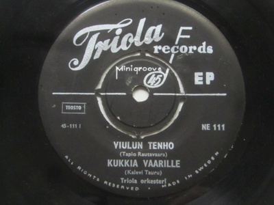 V/A: Viulun Tenho  7" EP  1954