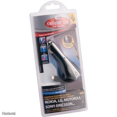 CellularLine Autolaturi, USB Micro-B, 5V, 1A, 1m, musta UUSI