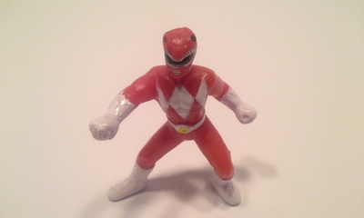 Red Ranger 1995 Saban figuuri 4 cm