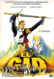El Cid – kuninkaan soturi -DVD
