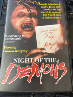 Night of the Demons - Kevin S. Tenney VHS
