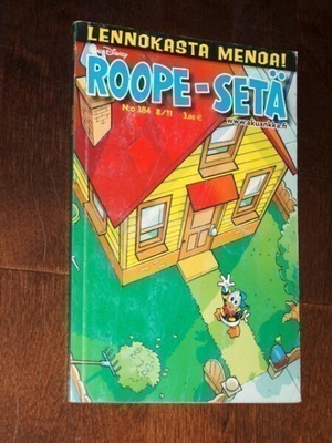 Roope-Setä Taskulehti  8 / 2011 (384) - Walt Disney