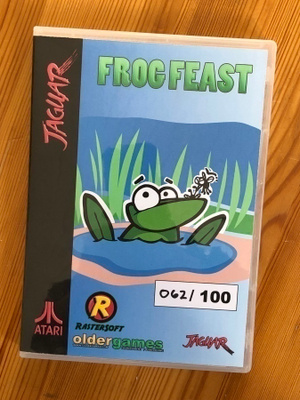Atari Jaguar: Frog Fest CD Limited edition *UUSI*