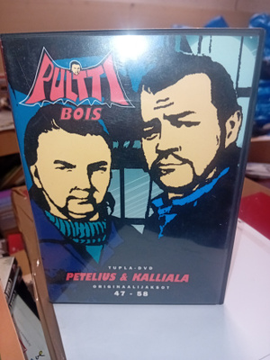 2dvd Pulttibois originaalijaksot 47-58 ( SIS POSTIKULU )