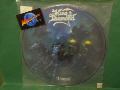 KING DIAMOND - ABIGAIL M- UK 1987 PICTURE VINYL 12"