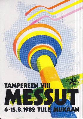 Tampere. Tampereen VIII Messut 1982 , e177