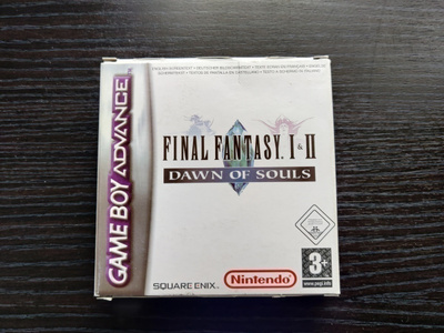 Final Fantasy I & II Dawn of Souls (GBA)