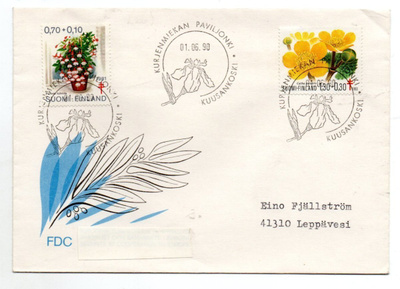 Kuusankoski: Kurjenniemen paviljonki (erikoisleima 1.6.1990)