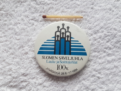 SUOMEN SÄVELJUHLA 1984 RINTANAPPI