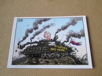 Ukraina: propaganda postikortti